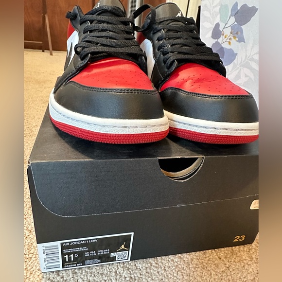 Air jordan 1 low ‘bred toe’ - Picture 9 of 9